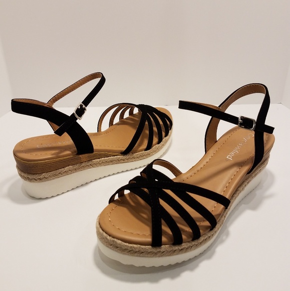 Closet closing sale Espadrille Flatform Sandal - Picture 5 of 6